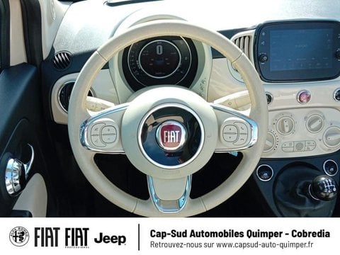Voitures D'occasion À Quimper | Fiat 500C 1.2 69Cv Collezione