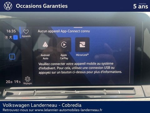 Voitures D'occasion À Landerneau | Volkswagen Golf 2.0 Tdi Scr 115Ch Life Business 1St