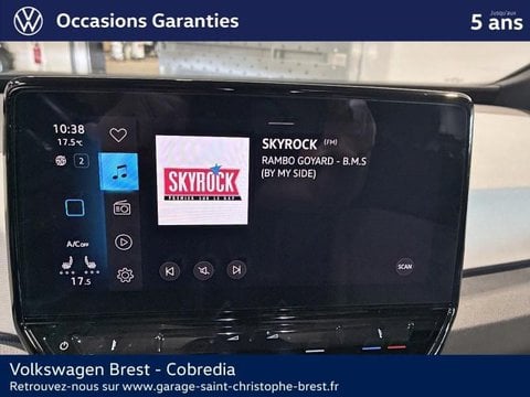 Voitures D'occasion À Brest | Volkswagen Id.3 204Ch Pro Performance 58 Kwh Active
