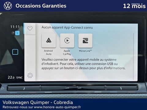 Voitures D'occasion À Quimper | Volkswagen Golf 1.0 Etsi Opf 110Ch Active Dsg7