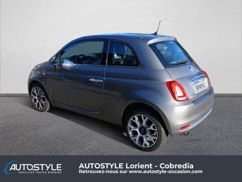 Voitures D'occasion À Lanester | Fiat 500 1.2 8V 69Ch Eco Pack Lounge Euro6D