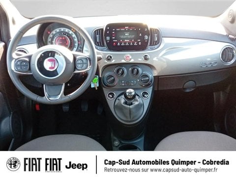 Voitures D'occasion À Quimper | Fiat 500 1.0 70Ch Bsg S&S Pack Confort