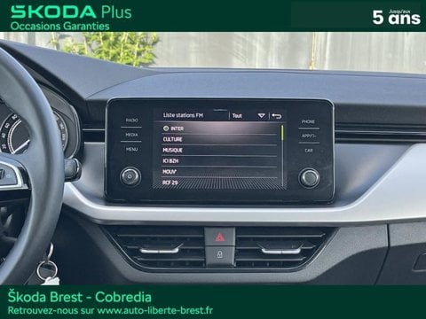 Voitures D'occasion À Brest | Škoda Scala 1.0 Tsi 95Ch Ambition