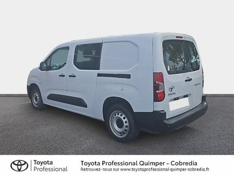 Voitures D'occasion À Quimper | Toyota Proace City 1.5 D-4D 100 Bvm6 Long Cab.appro Double Busin...