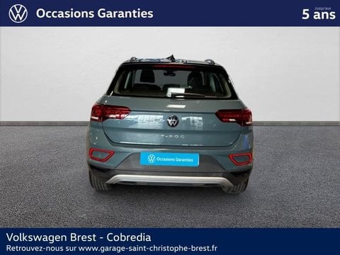 Voitures D'occasion À Brest | Volkswagen T-Roc 1.5 Tsi Evo 150Ch Life Dsg7
