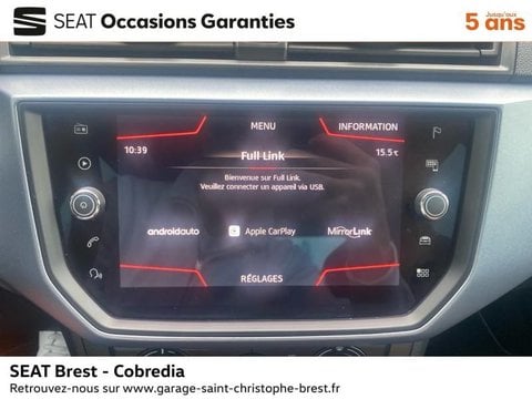 Voitures D'occasion À Brest | Seat Arona 1.6 Tdi 95Ch Start/Stop Urban Dsg Euro6D-T 105G