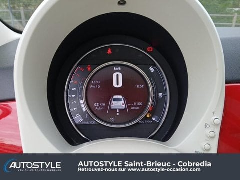Voitures D'occasion À Yffiniac | Fiat 500 1.2 8V 69Ch Lounge