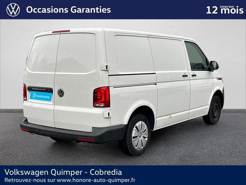 Voitures D'occasion À Quimper | Volkswagen Transporter Fg 2.8T L1H1 2.0 Tdi 90Ch Business