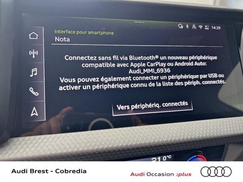 Voitures D'occasion À Brest | Audi A1 Sportback 30 Tfsi 116Ch S Line S Tronic 7