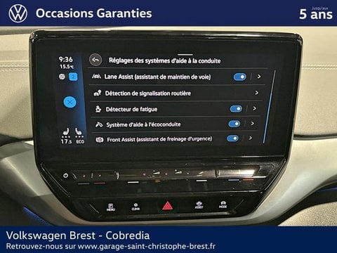 Voitures D'occasion À Brest | Volkswagen Id.4 148Ch Pure 52 Kwh Life Plus