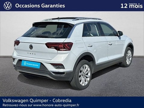 Voitures D'occasion À Quimper | Volkswagen T-Roc 1.5 Tsi Evo 150Ch Carat Dsg7 Euro6D-T