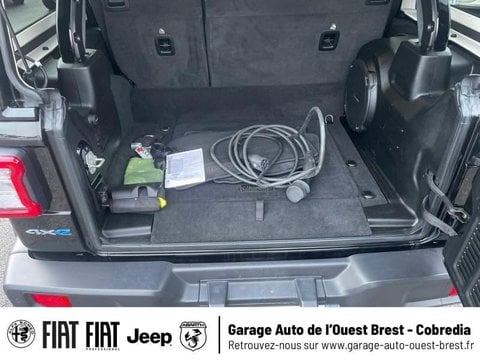 Voitures D'occasion À Brest | Jeep Wrangler Unlimited 2.0 T 380Ch 4Xe Overland Command-Trac My23