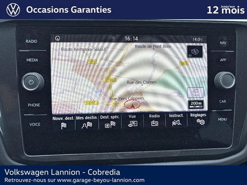Voitures D'occasion À Lannion | Volkswagen Tiguan 1.4 Tsi 125Ch Sound