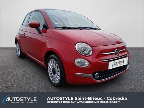 Voitures D'occasion À Yffiniac | Fiat 500 1.2 8V 69Ch Lounge