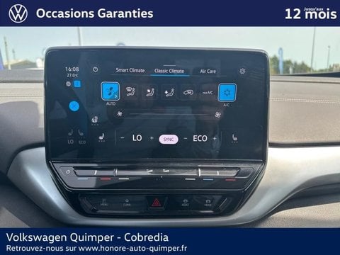 Voitures D'occasion À Quimper | Volkswagen Id.4 174Ch Pro 77 Kwh Life Plus