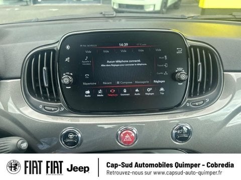 Voitures D'occasion À Quimper | Fiat 500 1.0 70Ch Bsg S&S Pack Confort