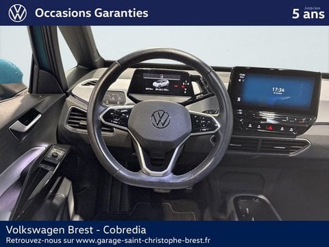 Voitures D'occasion À Brest | Volkswagen Id.3 204Ch Pro Performance 58 Kwh Active