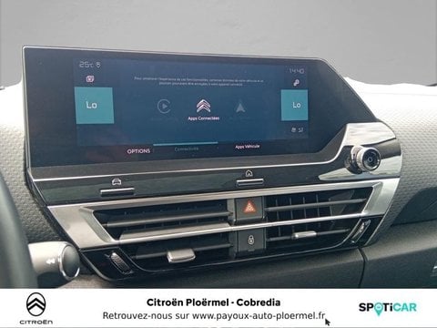 Voitures D'occasion À Ploërmel | Citroën C4 Moteur Électrique 136Ch (100 Kw) Shine Pack Autom...