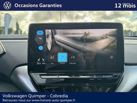 Voitures D'occasion À Quimper | Volkswagen Id.4 174Ch Pro 77 Kwh Life Plus