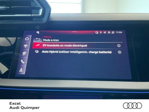 Voitures D'occasion À Quimper | Audi A3 Sportback 1.5 Tfsi E 272Ch Phev S Line S Tronic 6