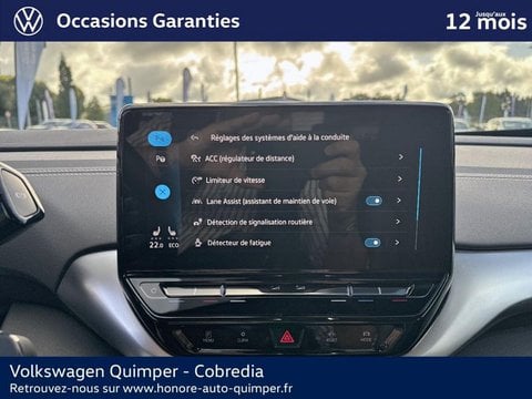 Voitures D'occasion À Quimper | Volkswagen Id.4 174Ch Pro 77 Kwh Life Plus