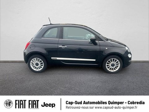 Voitures D'occasion À Quimper | Fiat 500 1.2 8V 69Ch Bianco Amore Edizione
