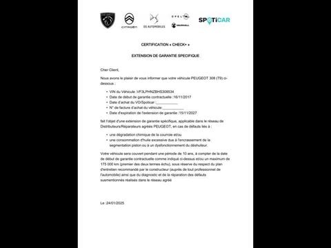 Voitures D'occasion À Guingamp | Peugeot 308 1.2 Puretech 110Ch S&S Active Basse Consommation