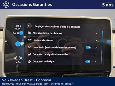 Voitures D'occasion À Brest | Volkswagen Id.3 145Ch Pro 58 Kwh