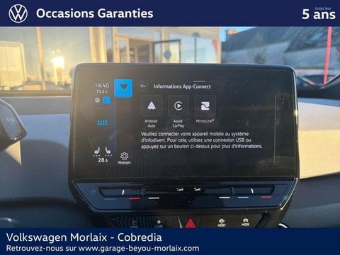 Voitures D'occasion À Morlaix | Volkswagen Id.3 204Ch Pro Performance 58 Kwh Active