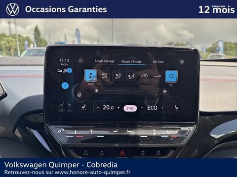 Voitures D'occasion À Quimper | Volkswagen Id.4 299Ch Gtx 77 Kwh