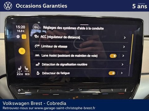 Voitures D'occasion À Brest | Volkswagen Id.5 204Ch Pro Performance 77 Kwh