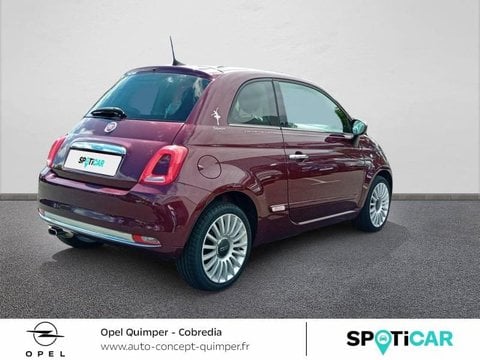 Voitures D'occasion À Quimper | Fiat 500 1.2 8V 69Ch Eco Pack Repetto Euro6D