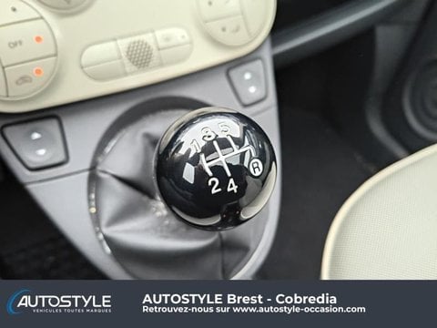 Voitures D'occasion À Brest | Fiat 500 1.2 8V 69Ch Lounge