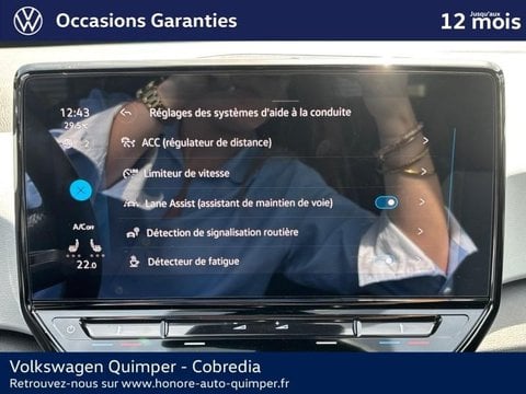 Voitures D'occasion À Quimper | Volkswagen Id.3 204Ch Pro S 77 Kwh Active