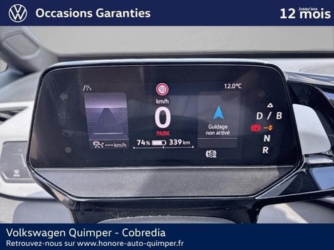 Voitures D'occasion À Quimper | Volkswagen Id.3 204Ch Pro S 77 Kwh Style