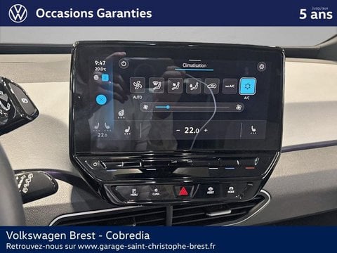 Voitures D'occasion À Brest | Volkswagen Id.3 204Ch Pro Performance 58 Kwh Active
