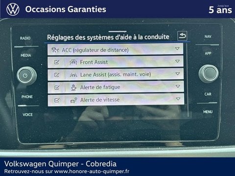 Voitures D'occasion À Quimper | Volkswagen T-Roc 1.5 Tsi Evo2 150Ch Vw Edition Dsg7