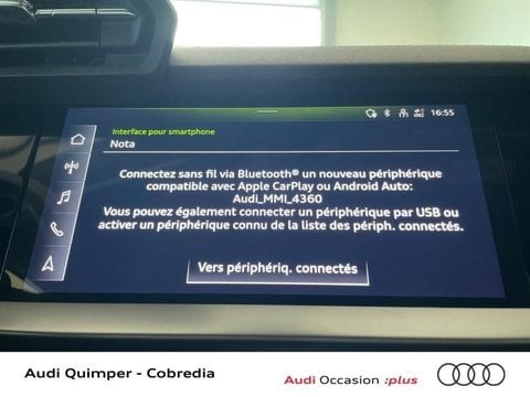 Voitures D'occasion À Quimper | Audi A3 Sportback 35 Tfsi 150Ch Mild Hybrid S Line S Tronic 7