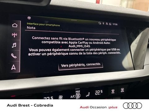 Voitures D'occasion À Brest | Audi A3 Sportback 35 Tfsi 150Ch Mild Hybrid S Line S Tronic 7