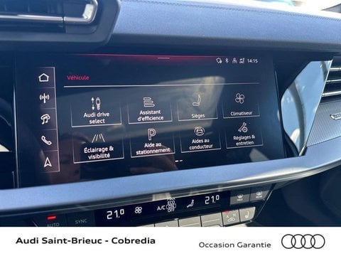 Voitures D'occasion À Saint-Brieuc | Audi A3 Sportback 1.5 Tfsi 150Ch Hybride S Line S Tronic 7