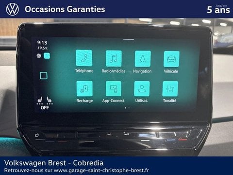 Voitures D'occasion À Brest | Volkswagen Id.3 204Ch Pro Performance 58 Kwh Active