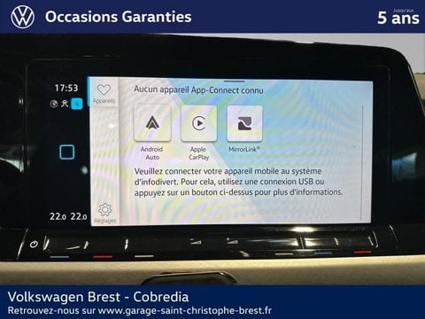 Voitures D'occasion À Brest | Volkswagen Golf Sw 2.0 Tdi Scr 116Ch Life Plus Dsg7