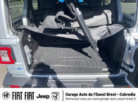 Voitures D'occasion À Brest | Jeep Wrangler Unlimited 2.0 T 380Ch 4Xe Overland Command-Trac My23