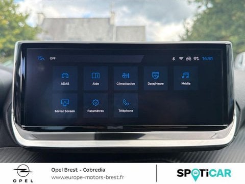 Voitures D'occasion À Brest | Peugeot 208 1.2 Hybrid 100Ch Allure E-Dcs6
