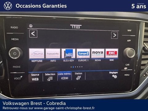 Voitures D'occasion À Brest | Volkswagen T-Roc 1.0 Tsi 115Ch United 134G