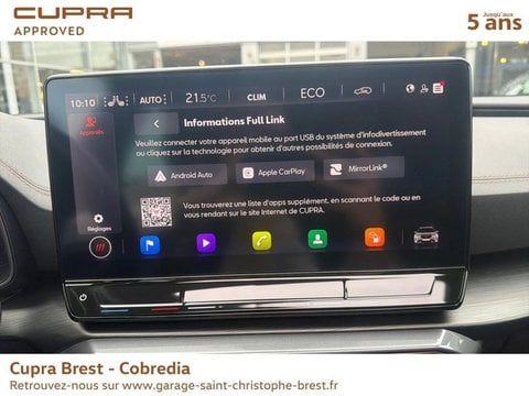 Voitures D'occasion À Brest | Cupra Formentor 1.4 E-Hybrid 204Ch V Dsg6