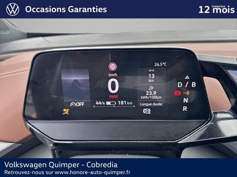 Voitures D'occasion À Quimper | Volkswagen Id.4 204Ch Pro Performance 77 Kwh