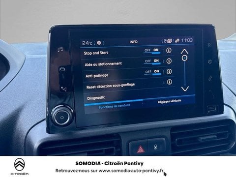Voitures D'occasion À Saint-Thuriau | Peugeot Partner M 650Kg Bluehdi 100Ch S&S Pack Asphalt Con...