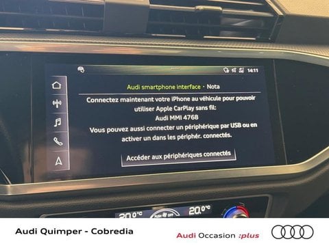 Voitures D'occasion À Quimper | Audi Q3 35 Tfsi 150Ch Mild Hybrid S Edition S Tronic 7