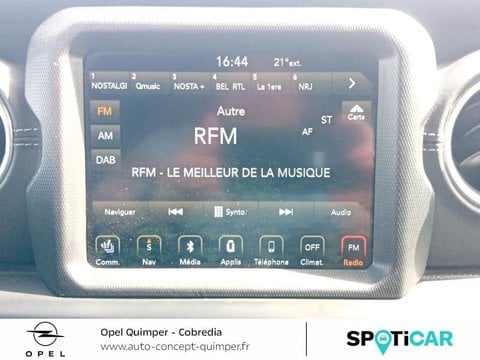 Voitures D'occasion À Quimper | Jeep Wrangler Unlimited 2.2 Multijet 200Ch Sahara Command-Trac B...